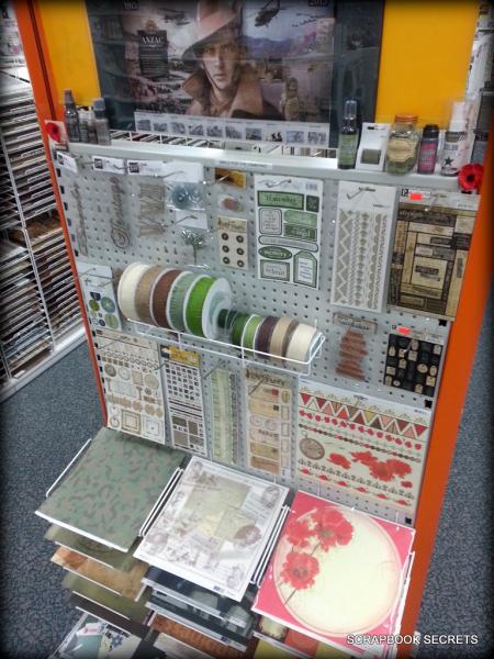 anzac scrapbook display