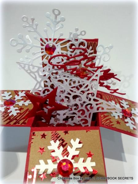 exploding christmas box